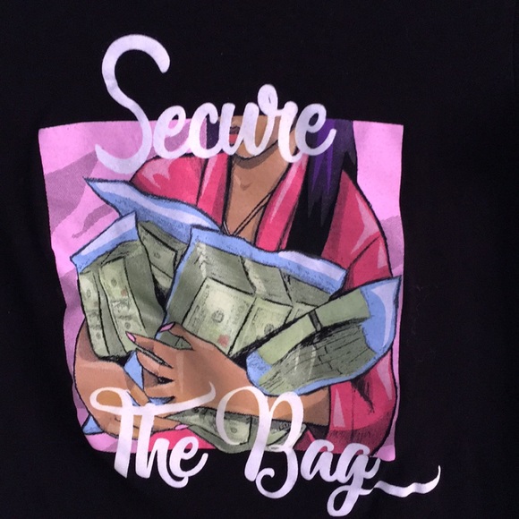 Secure the Bag cotton tee - Picture 2 of 3